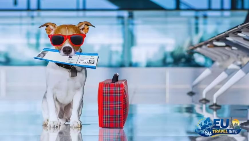 Arrival and the Famous Airport Experience dog