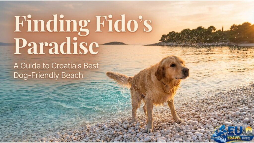 Dog friendly beach Croatia