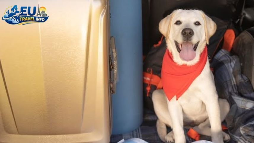 Preparing for the Trip dog