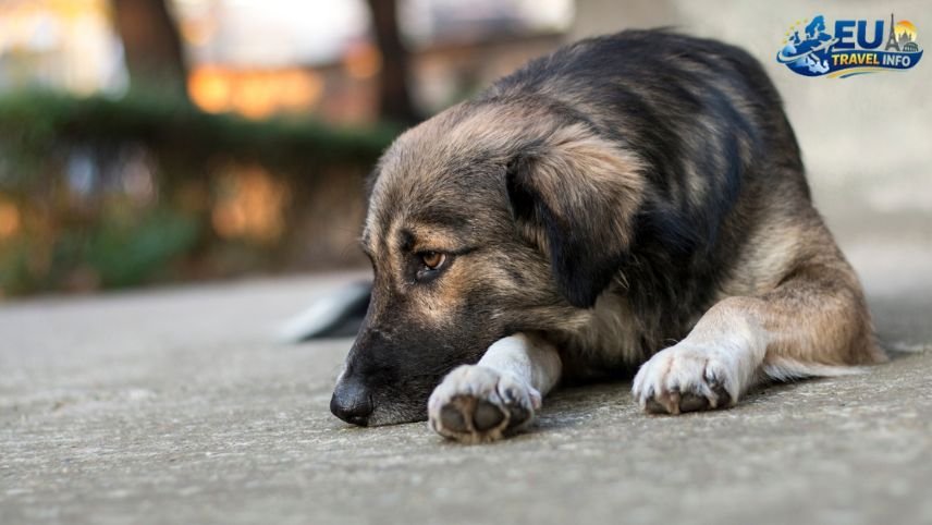 Tirana The Vibrant Capital dog