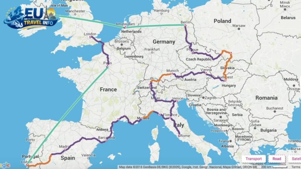 2 Month Europe Itinerary