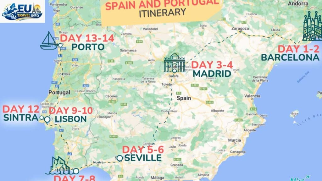2 Week Spain and Portugal Itinerary