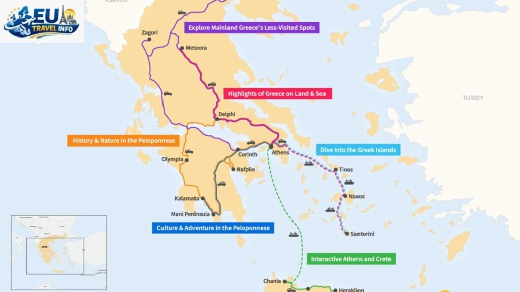 2 Weeks in Greece Itinerary
