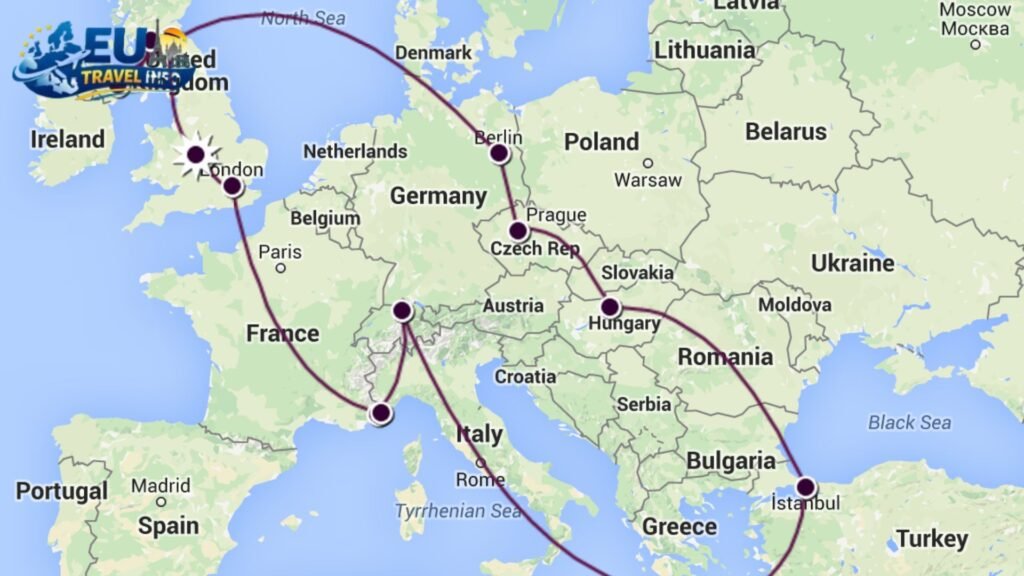 21 Days in Europe Itinerary