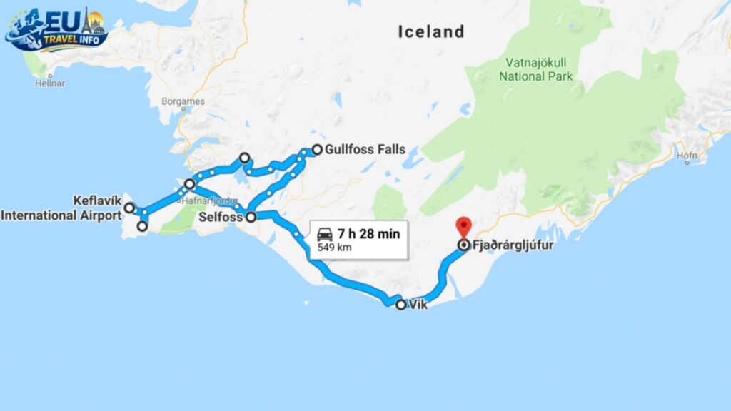 3 Day Self Drive Iceland Itinerary