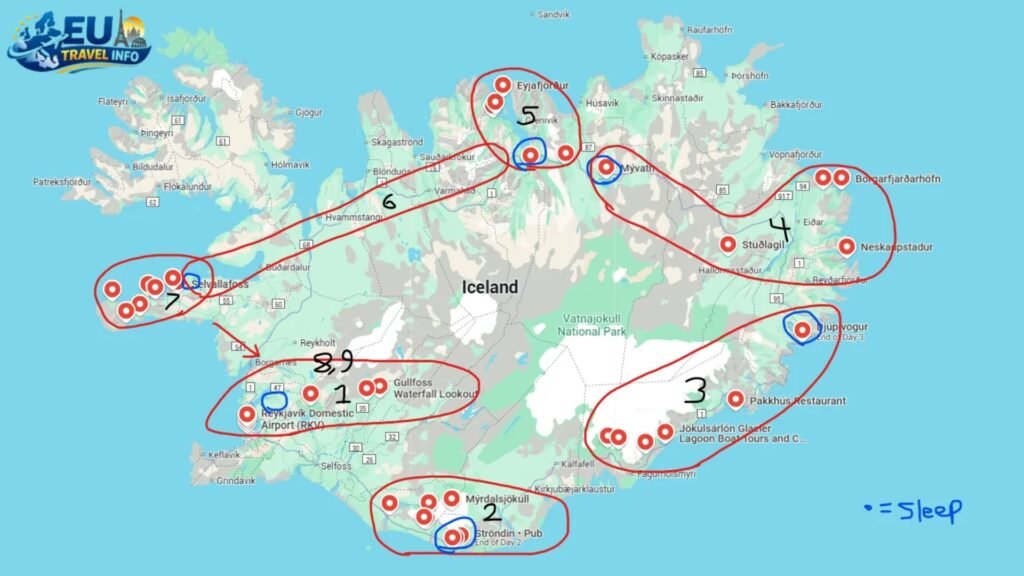 9 Day Iceland Itinerary