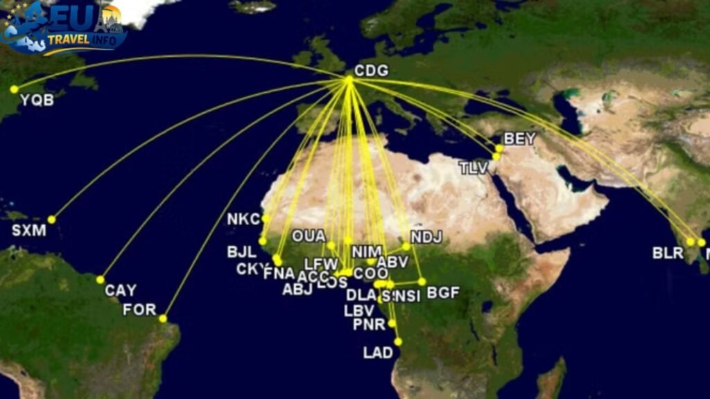 Air France Itinerary