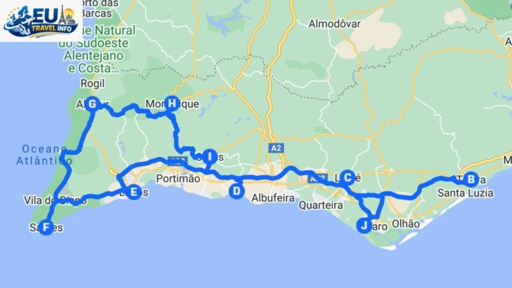 Algarve Portugal Itinerary