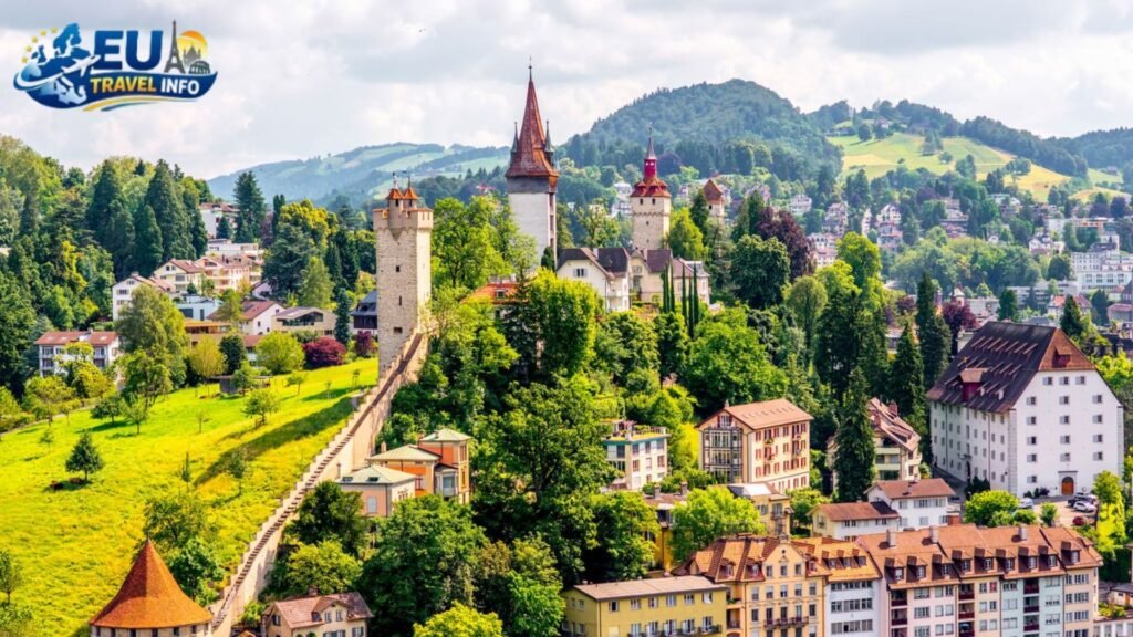 Arrival in Zurich and Lucerne