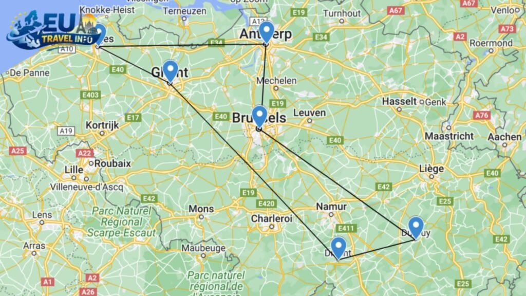 Belgium Itinerary