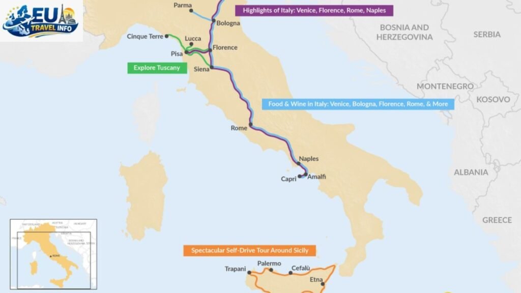 Best 2 Week Italy Itinerary