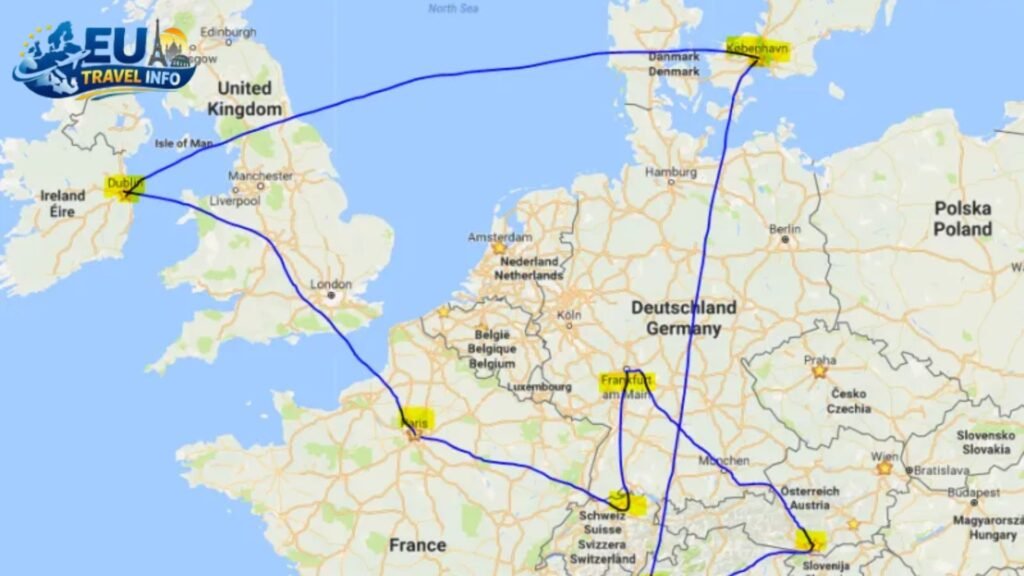 Budget Travel Europe Itinerary