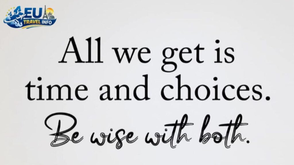 Choose Your Time and Vibe