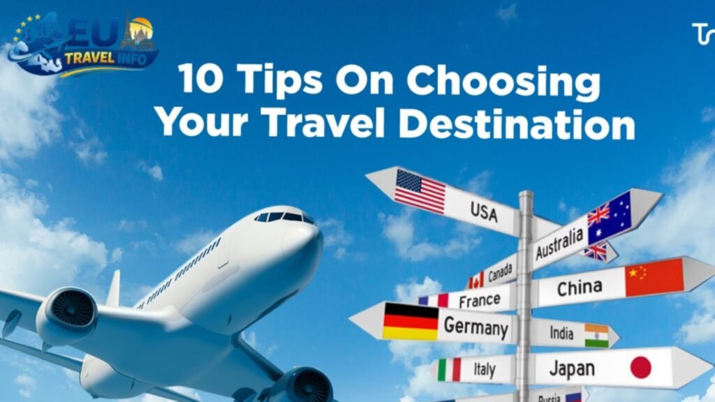 Choosing Your Time to Visit