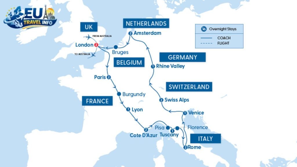 Classic Europe Itinerary
