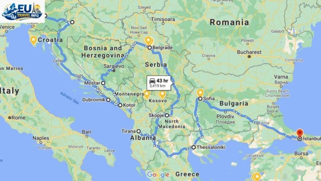 Croatia Albania Itinerary