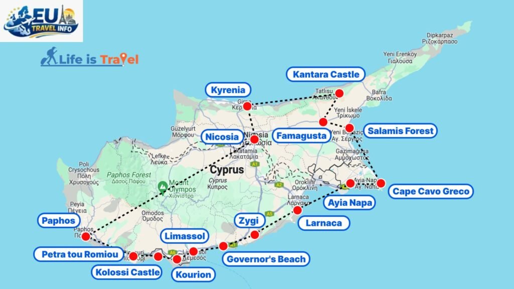 Cyprus Itinerary