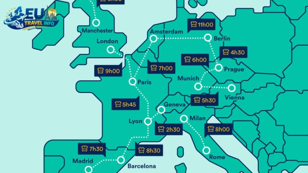 Europe By Bus Itinerary