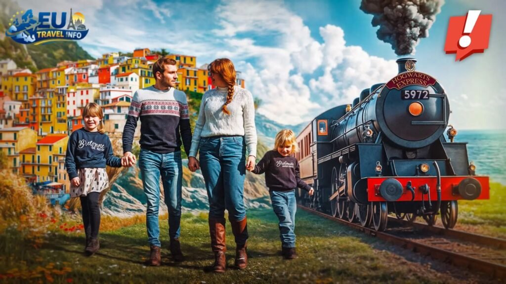Family Train Travel Europe