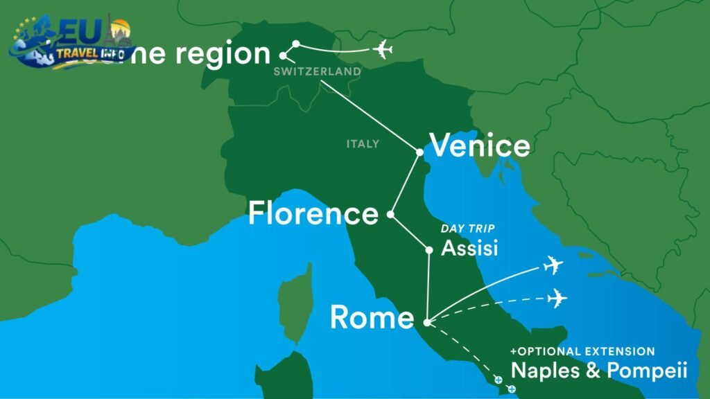 First Steps Your Switzerland Italy Greece Itinerary