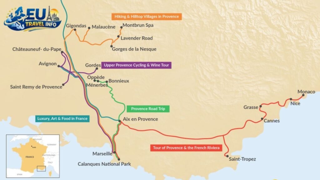 France Itinerary 7 Days