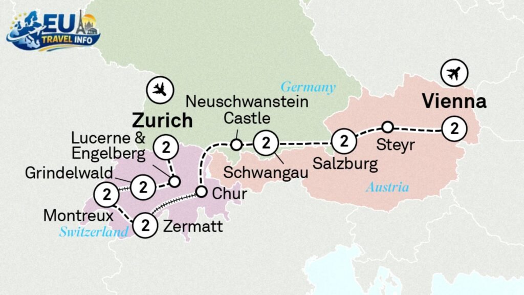 Germany Austria Switzerland Itinerary