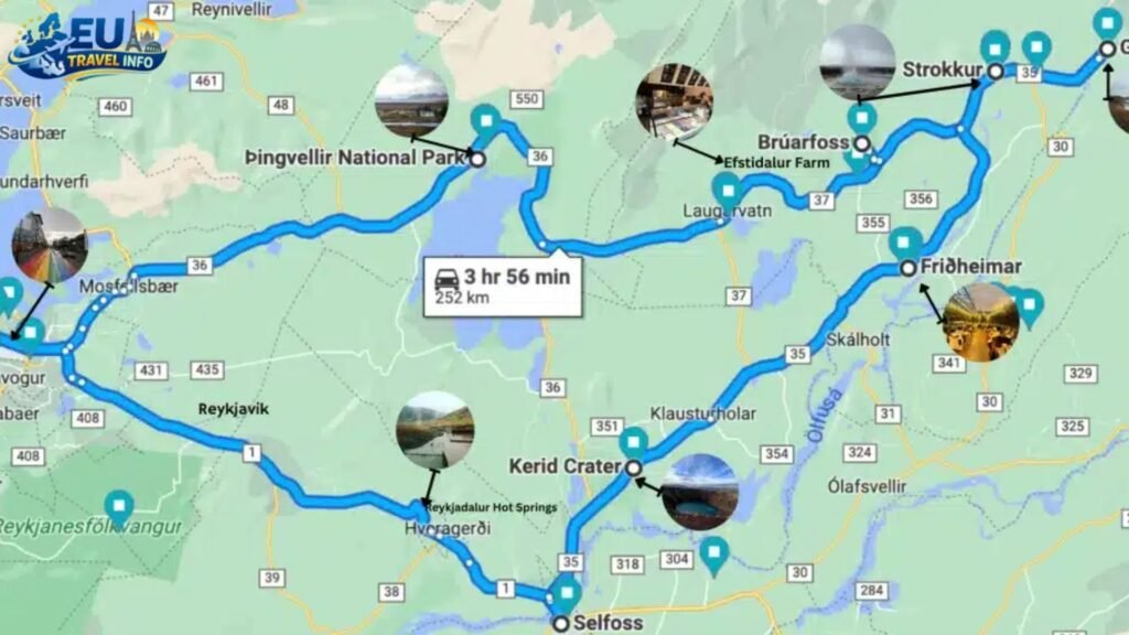 Golden Circle Iceland Itinerary