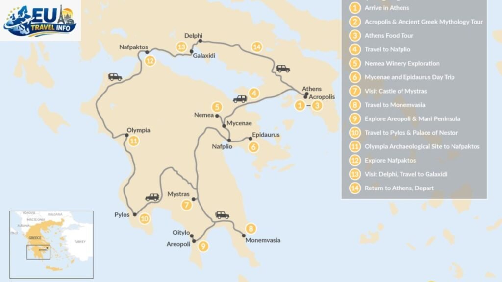 Greece Itinerary 14 Days