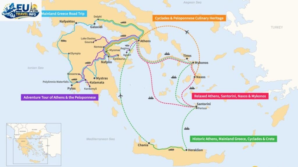 Greece Itinerary 4 Days