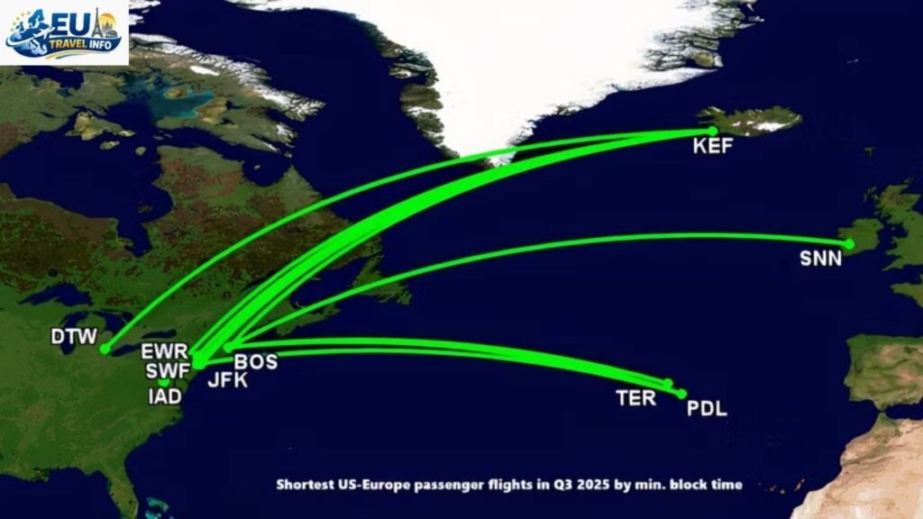 How Long Is A Flight From New York To Europe