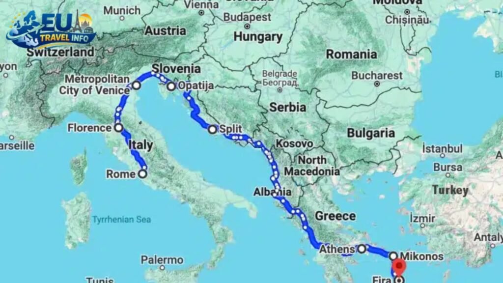 Italy Greece Croatia 2 Week Itinerary