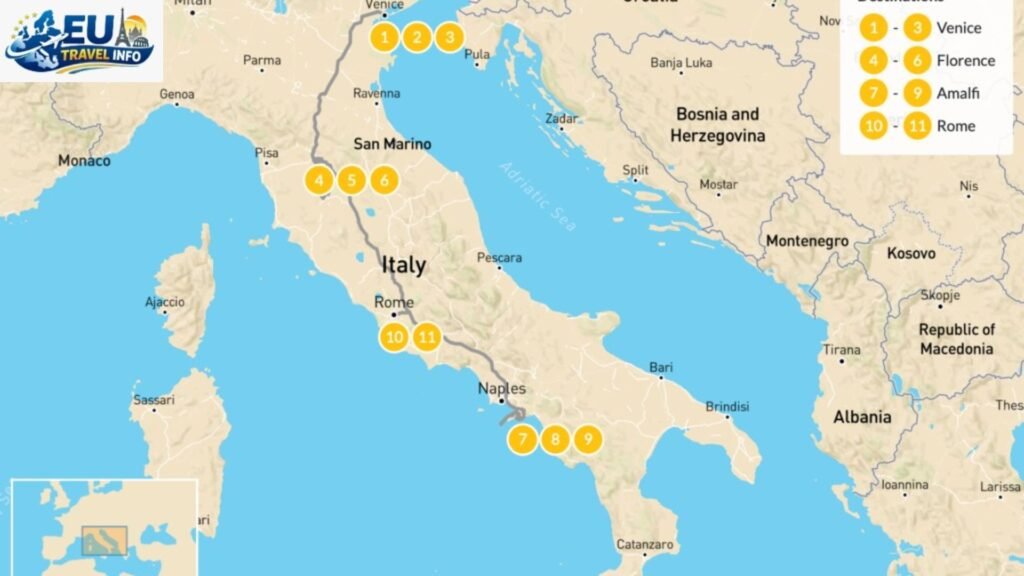 Italy Itinerary 12 Days