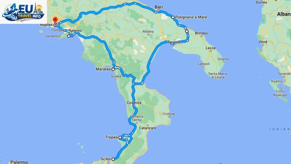 Italy Itinerary 12 Days Adding the South