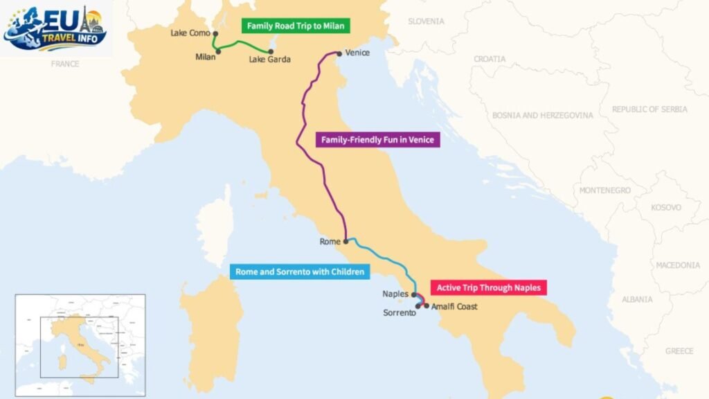 Italy Itinerary with Kids