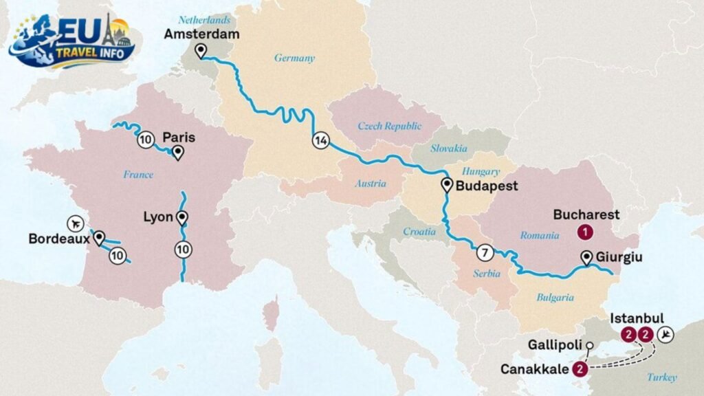 Itinerary One The Classic Storybook Route