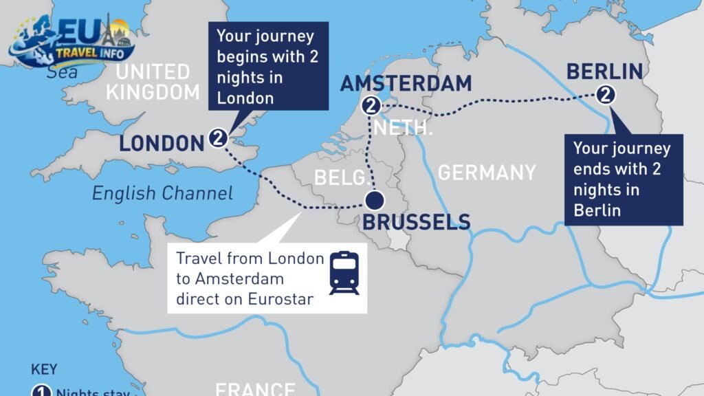 London Paris Amsterdam Berlin Itinerary
