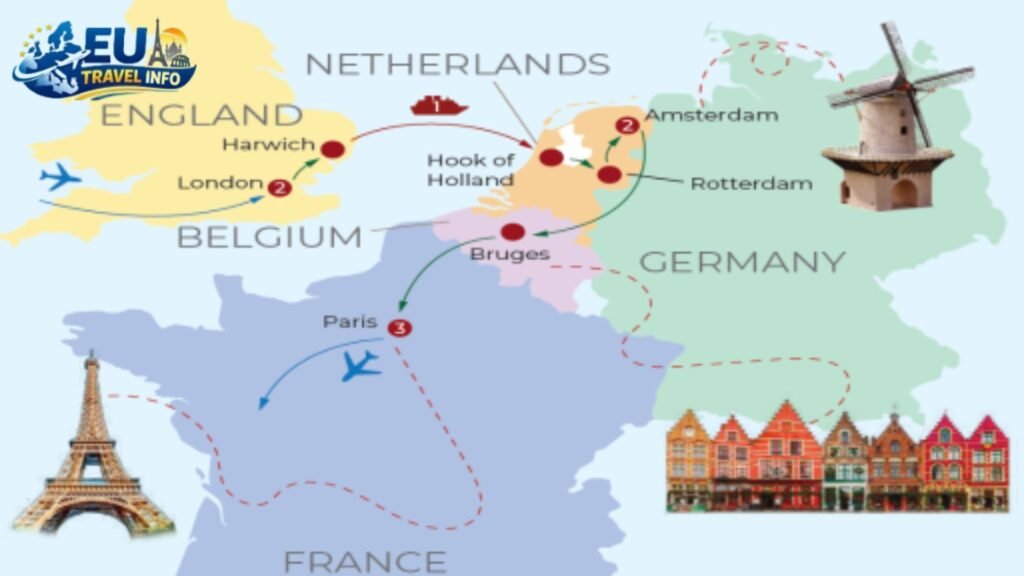 London Paris Amsterdam Germany Itinerary