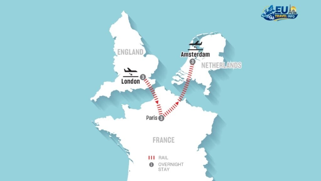 London Paris Amsterdam Itinerary 7 Days