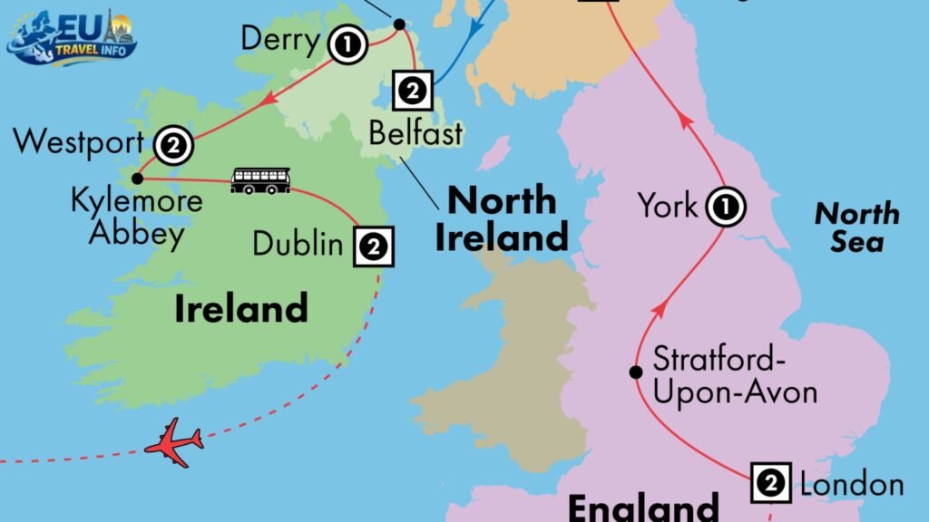London Scotland Ireland Itinerary 12 Days