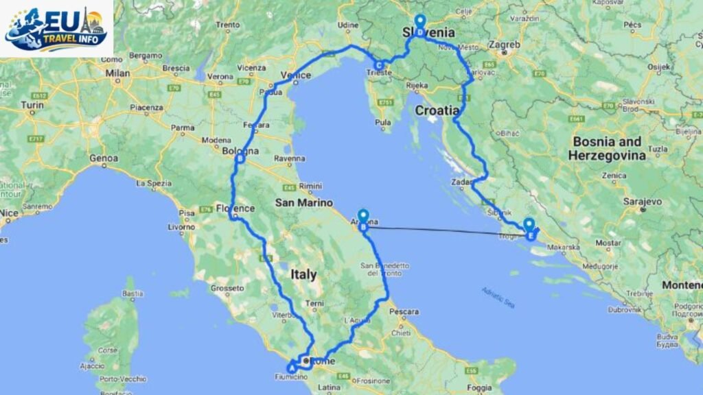 Moving Between Italy and Croatia