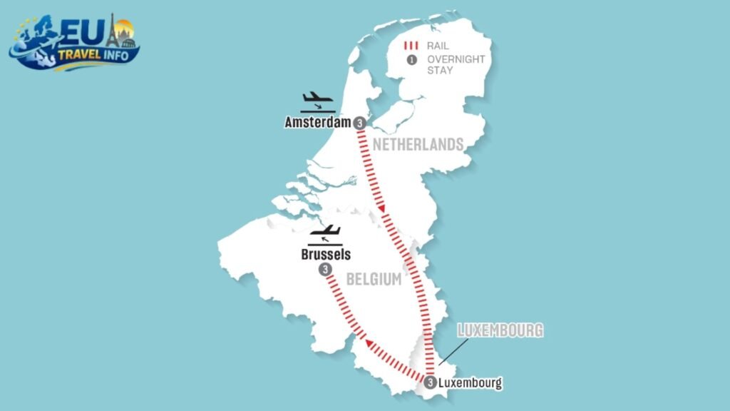 Netherlands Belgium Luxembourg Itinerary