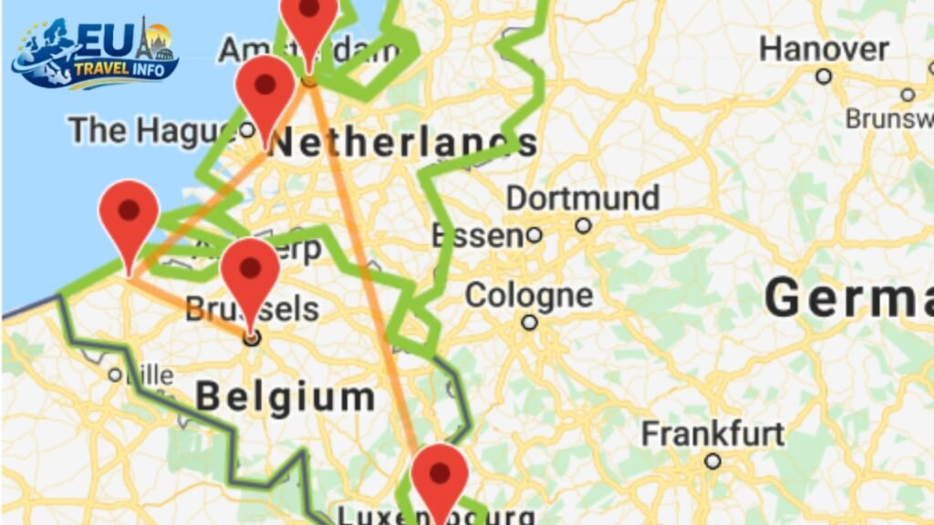 Netherlands and Belgium Itinerary