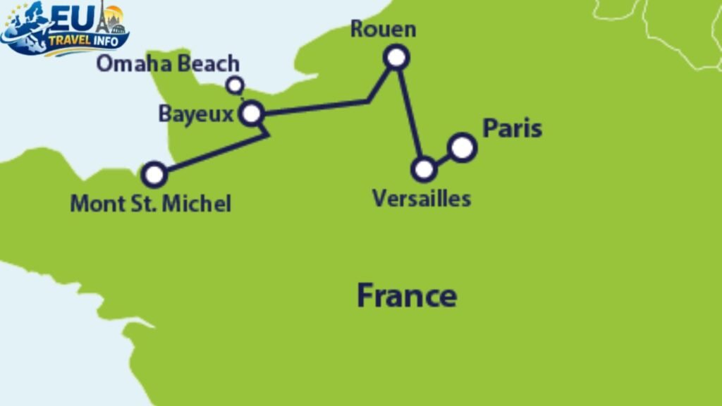 Northern France Itinerary