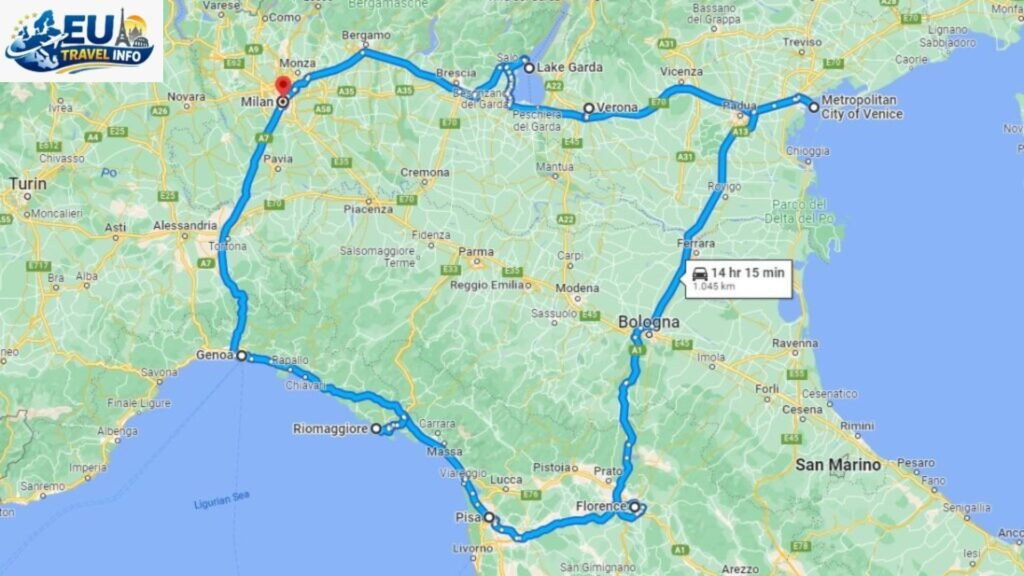 Northern Italy Itinerary 10 Days