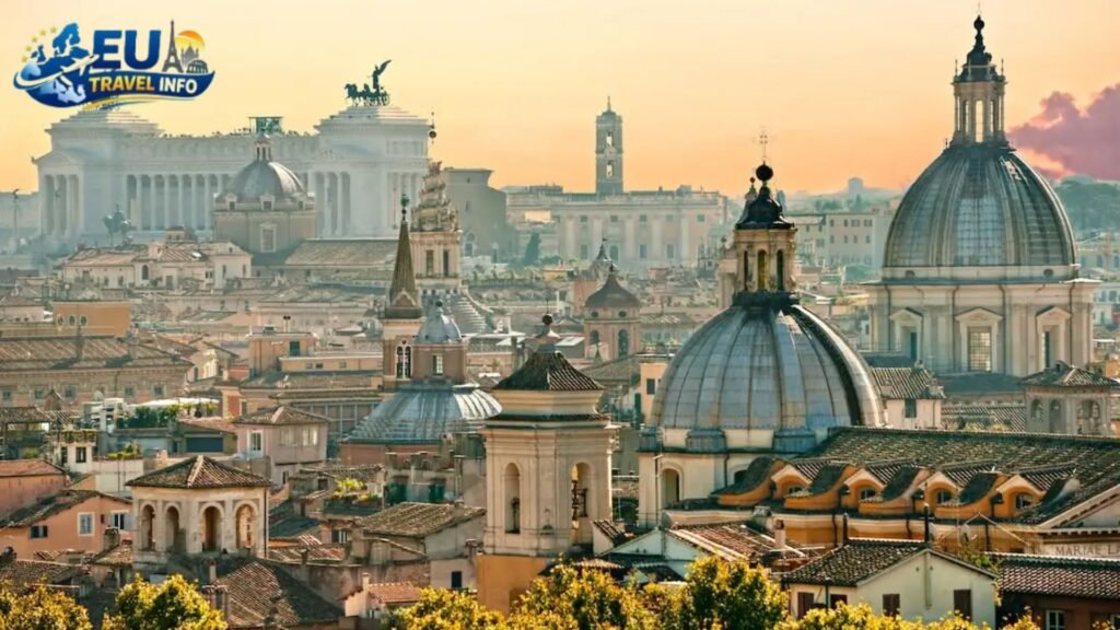 Paris Barcelona Rome Itinerary