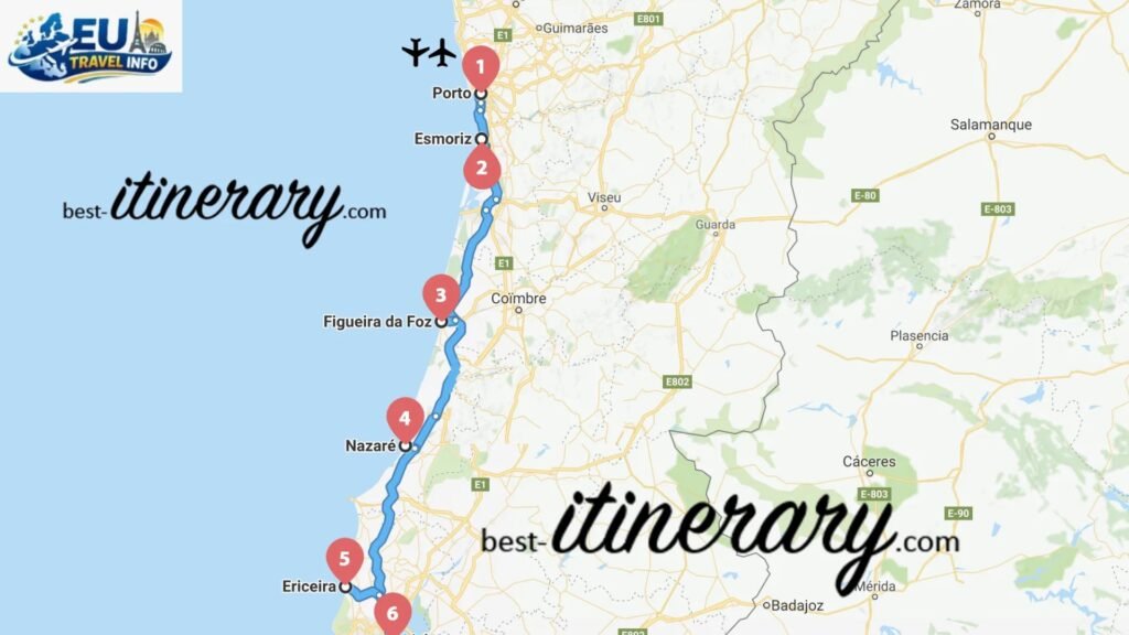 Portugal Itinerary 1 Week
