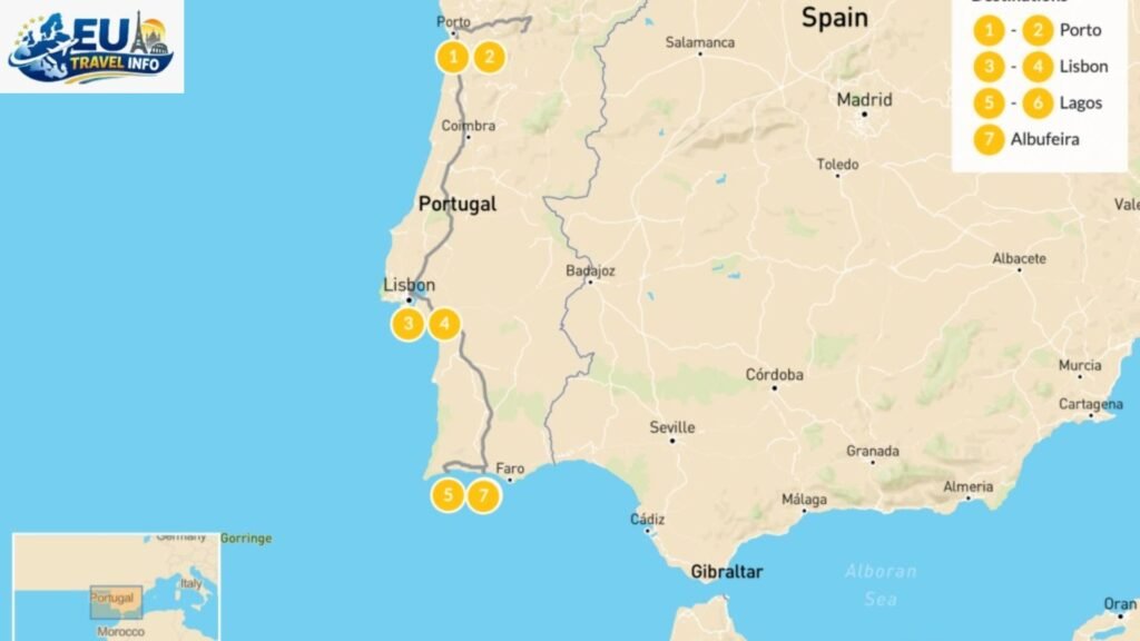 Portugal Itinerary 8 Days