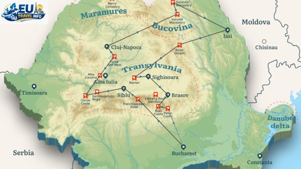 Romania Itinerary