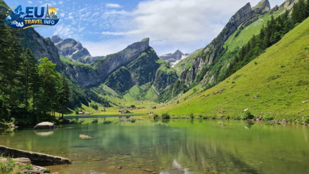 Seealpsee Lake and Fresh Milkshakes