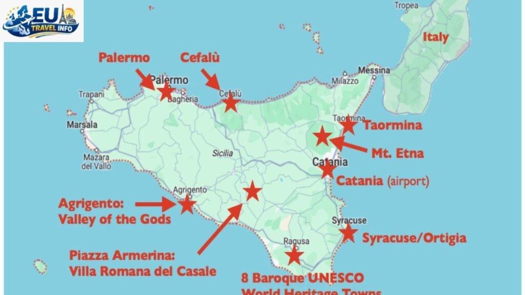 Sicily Italy Itinerary